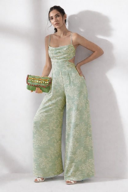 Cotton Stripe Embroidery Fabric