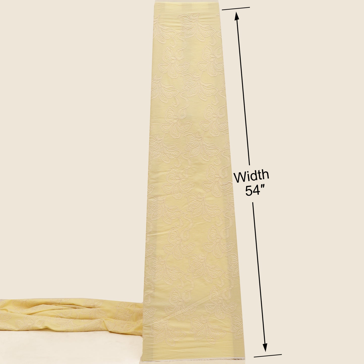 Cotton Stripe Embroidery Fabric