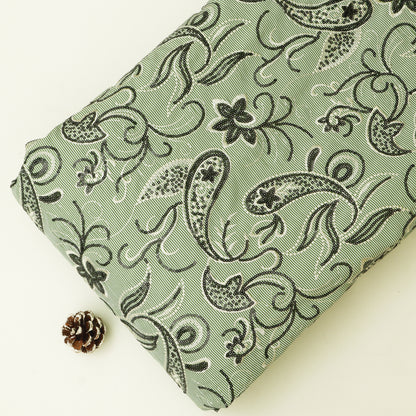 Cotton Stripe Embroidery Fabric