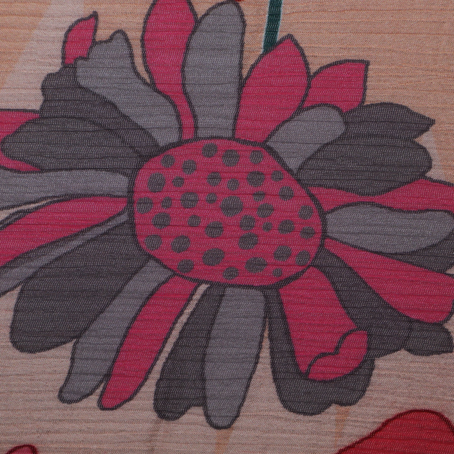 Multi-Color Chinon Crush Print Fabric