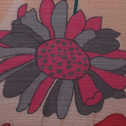 Multi-Color Chinon Crush Print Fabric