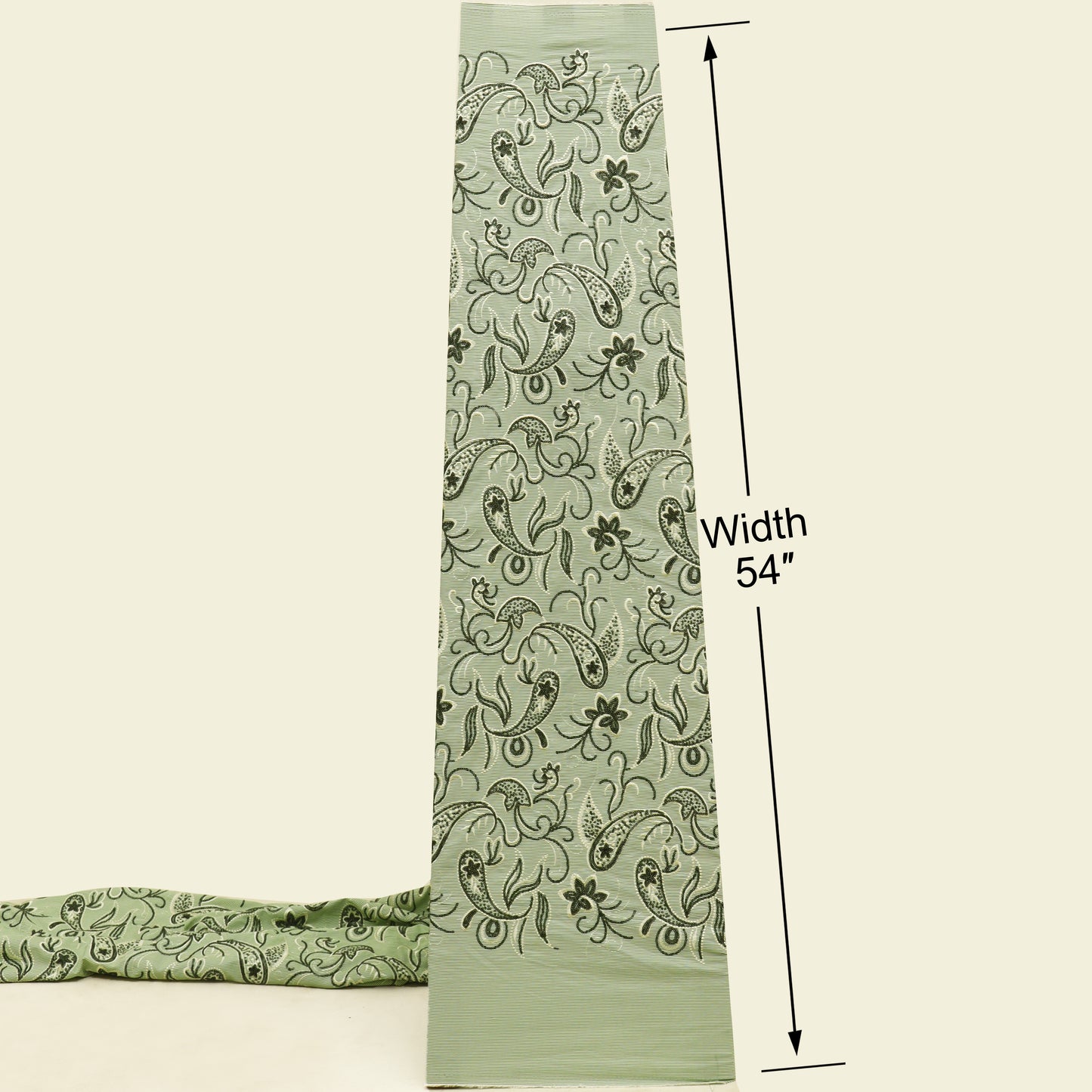Cotton Stripe Embroidery Fabric