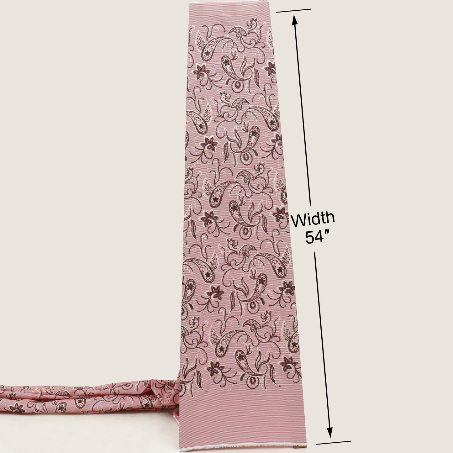 Cotton Stripe Embroidery Fabric