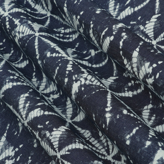 Denim Print Pattern Fabric