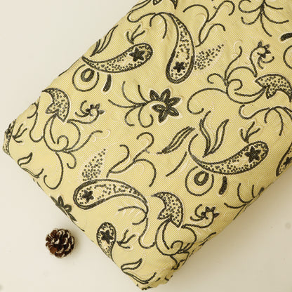 Cotton Stripe Embroidery Fabric