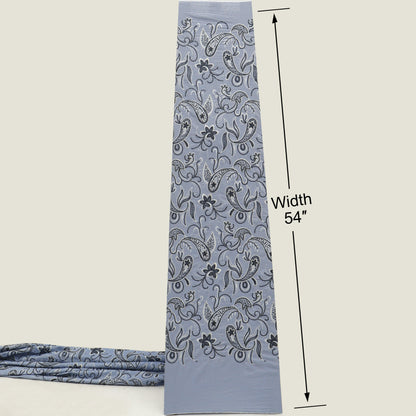 Cotton Stripe Embroidery Fabric