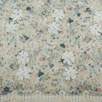 Chiffon Embroidery Fabric