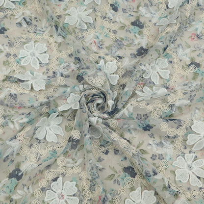 Chiffon Embroidery Fabric