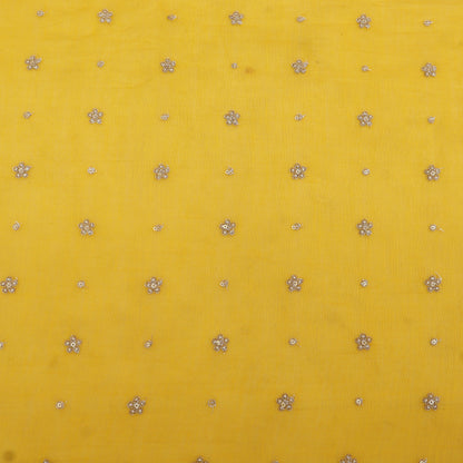 Chanderi Zari Boota Fabric