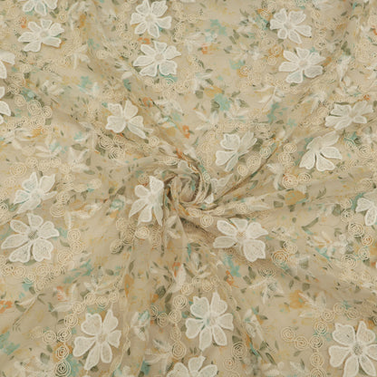 Chiffon Embroidery Fabric