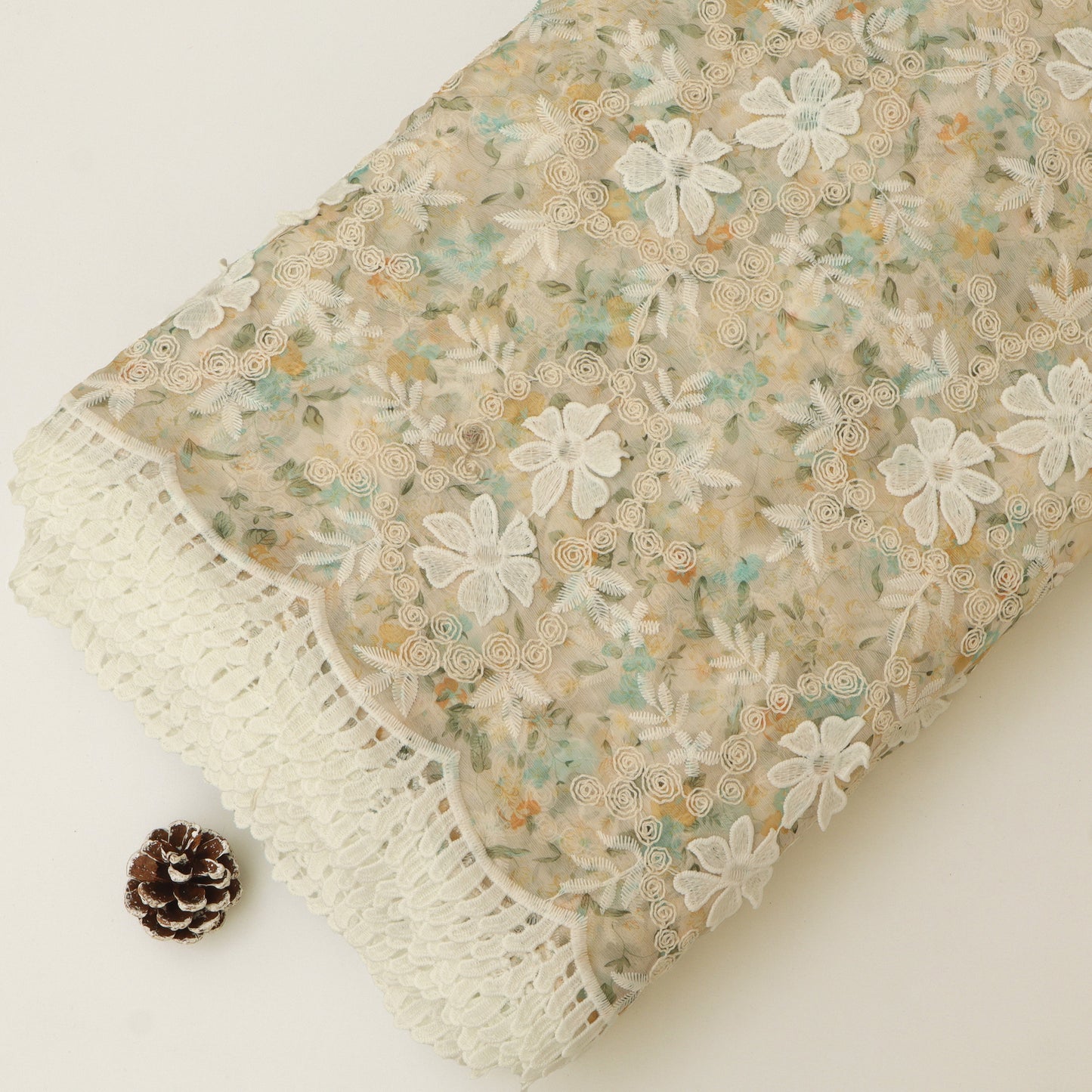 Chiffon Embroidery Fabric