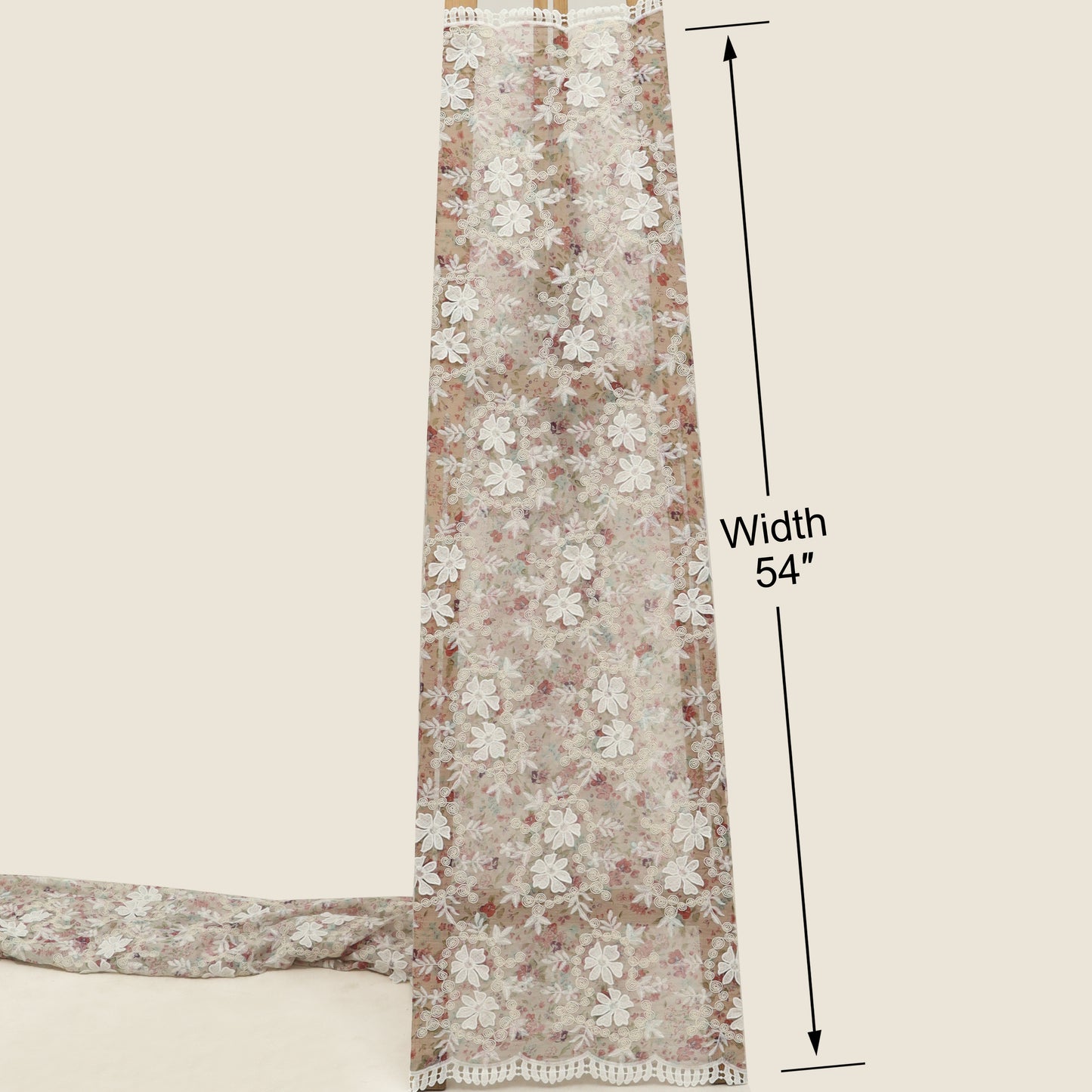 Chiffon Embroidery Fabric