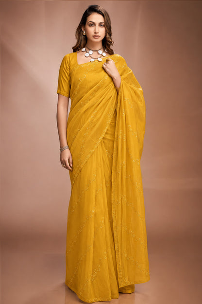 Chanderi Embroidery Fabric
