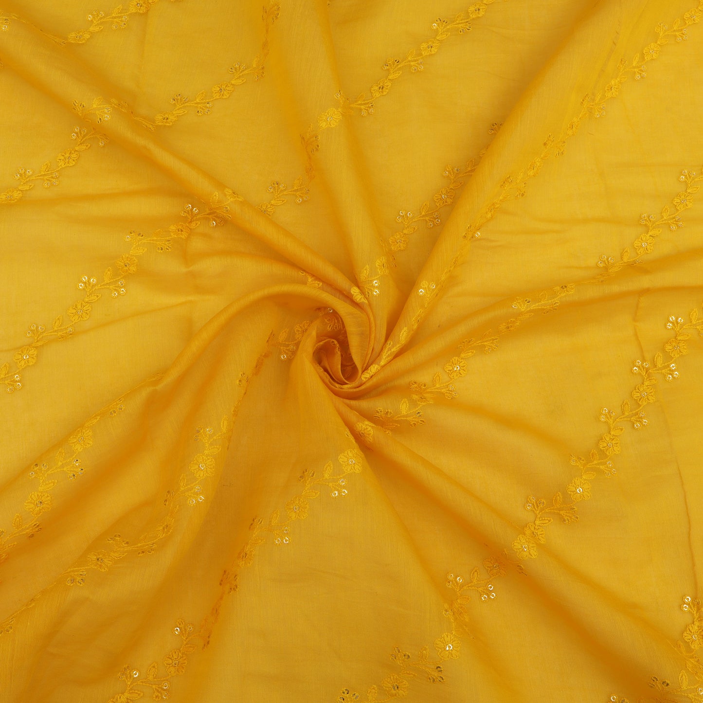 Chanderi Embroidery Fabric