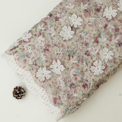 Chiffon Embroidery Fabric