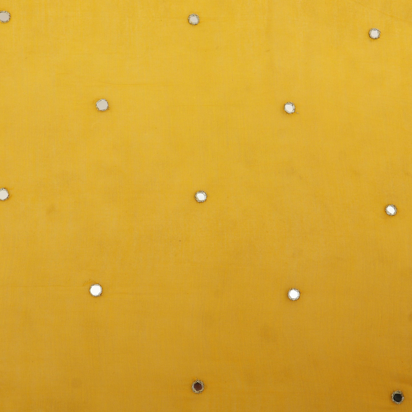 Chanderi Mirror Work  Fabric
