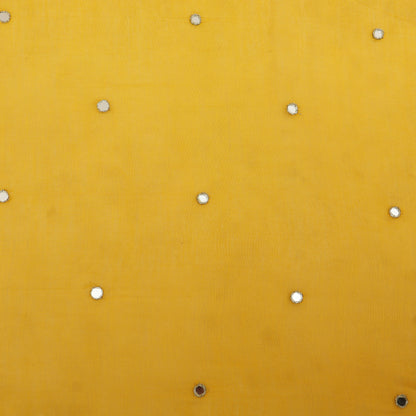 Chanderi Mirror Work  Fabric