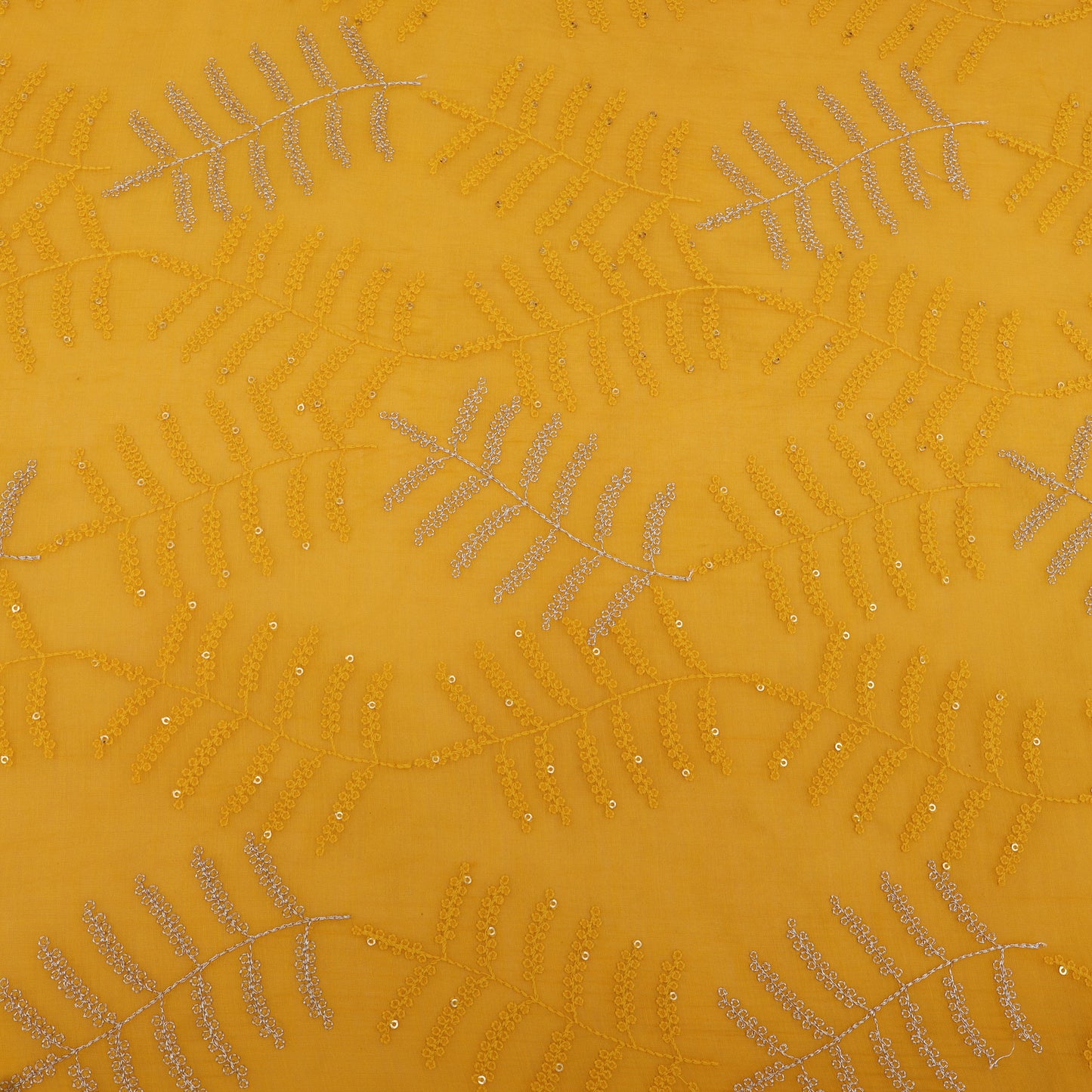 Chanderi Embroidery Fabric