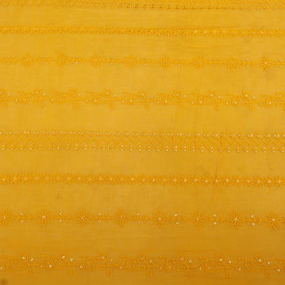 Chanderi Embroidery Fabric