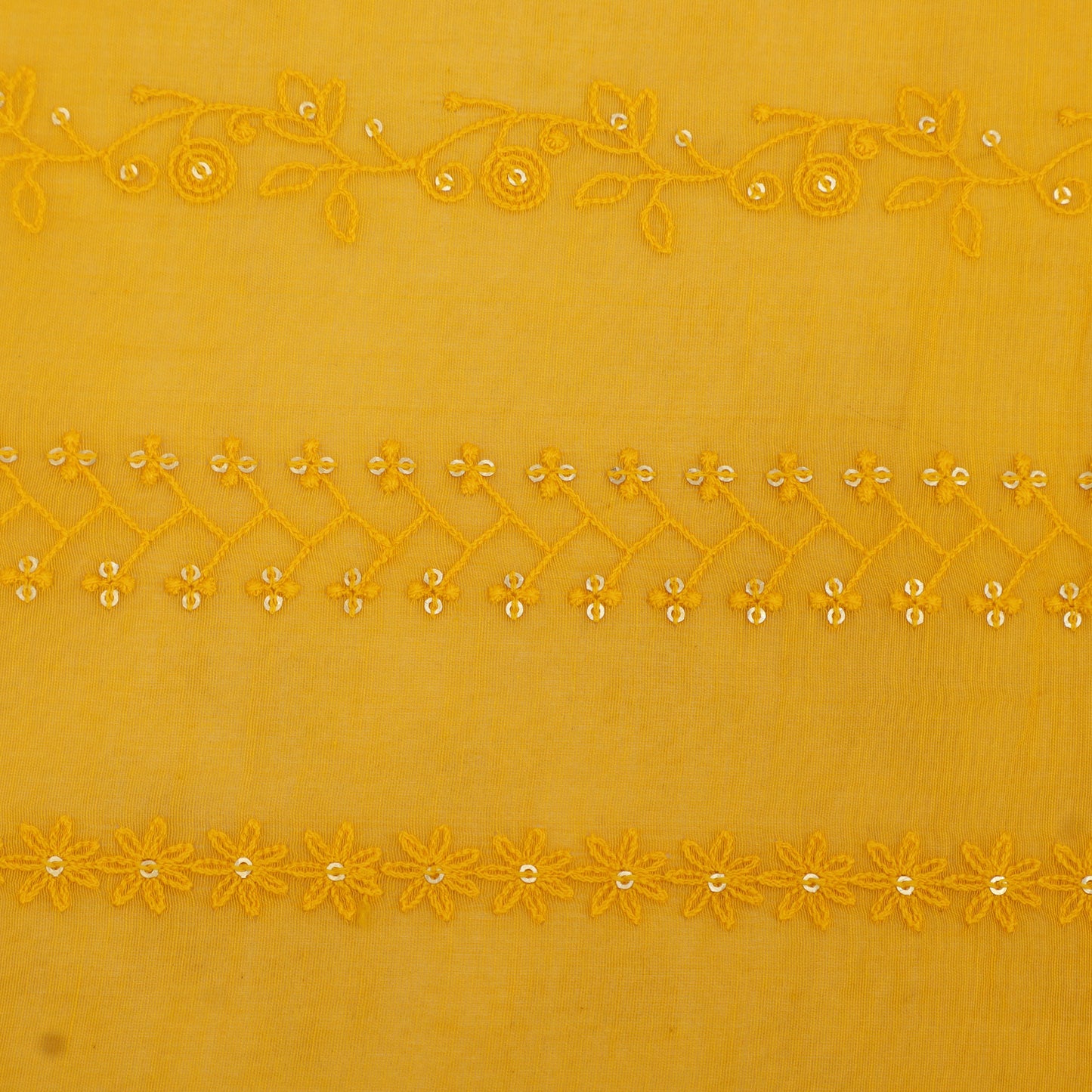 Chanderi Embroidery Fabric