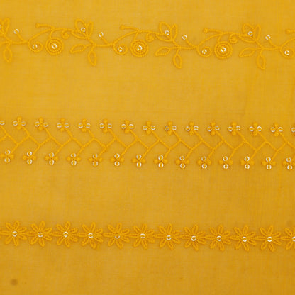 Chanderi Embroidery Fabric