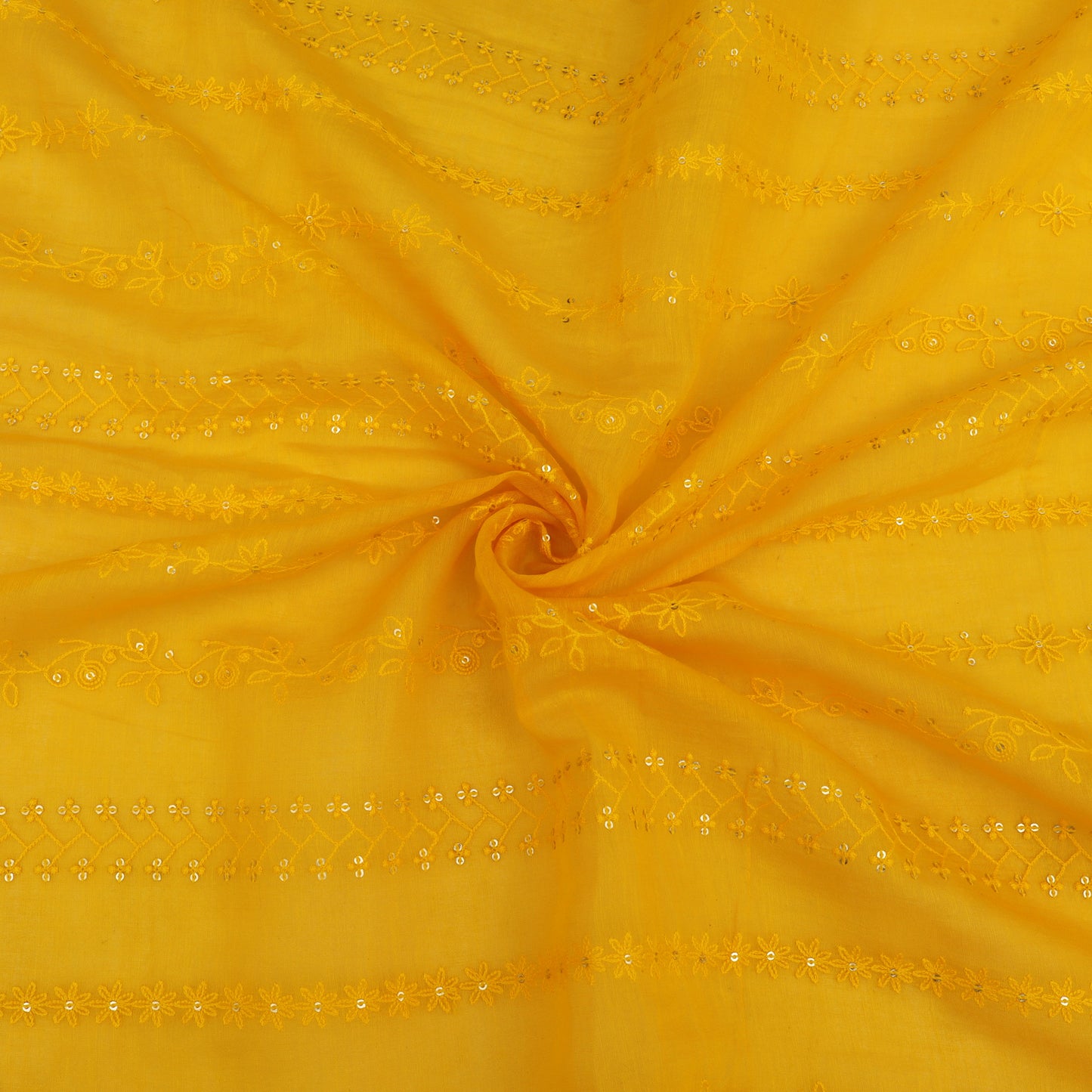 Chanderi Embroidery Fabric