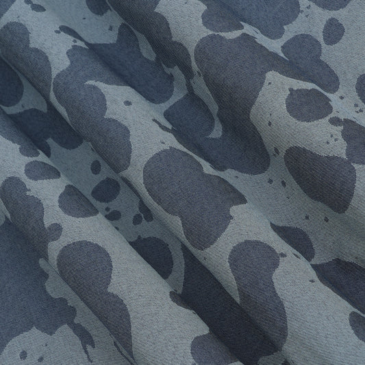 Dot Denim Printed Fabric