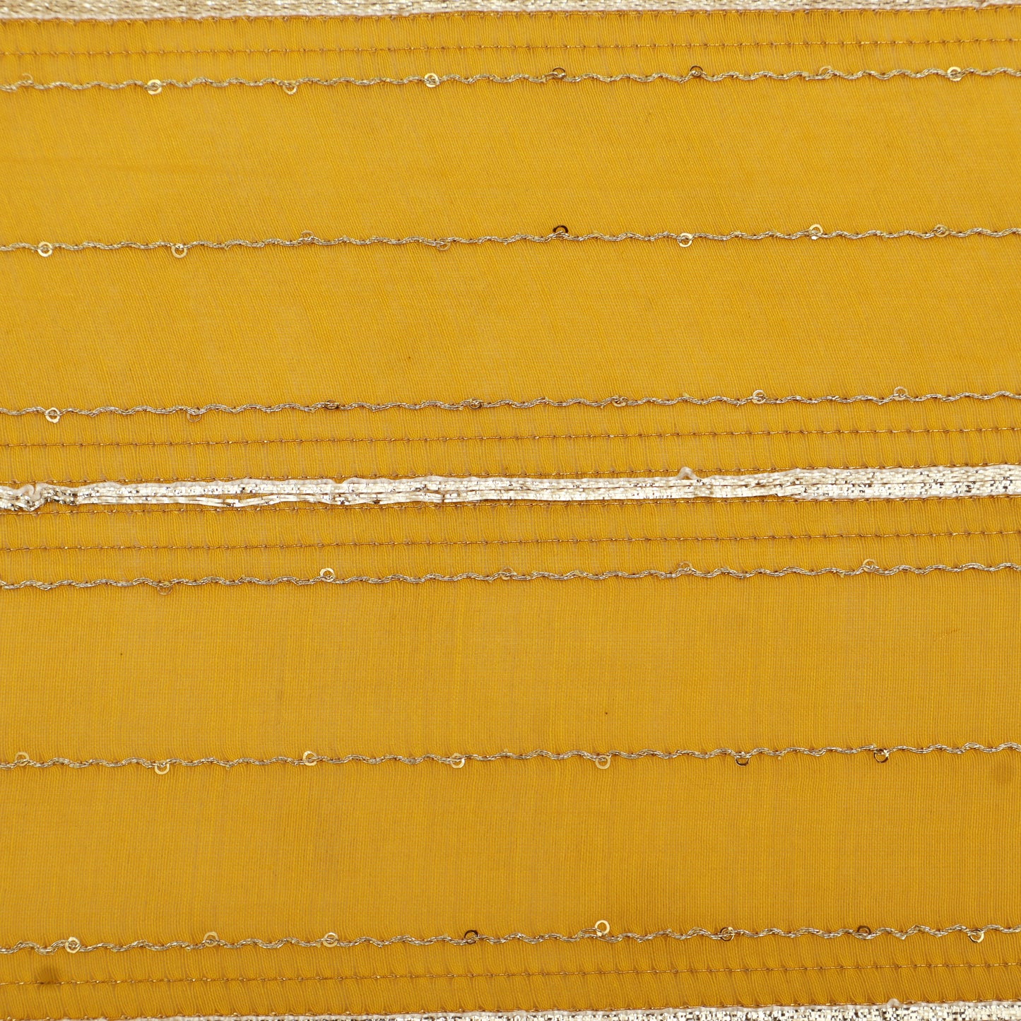 Chanderi Gota Work Fabric