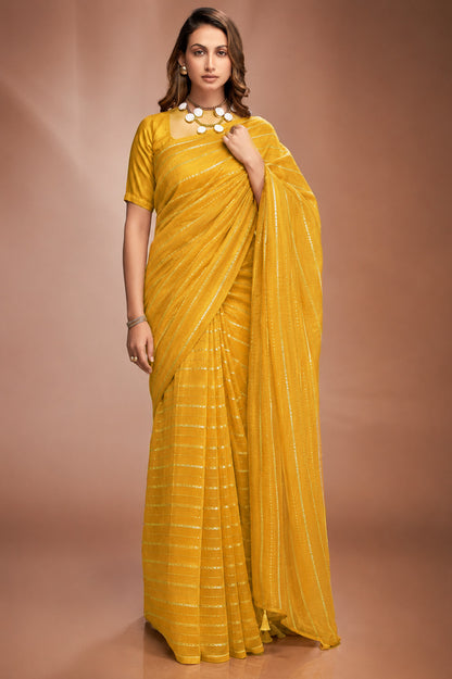 Chanderi Gota Work Fabric