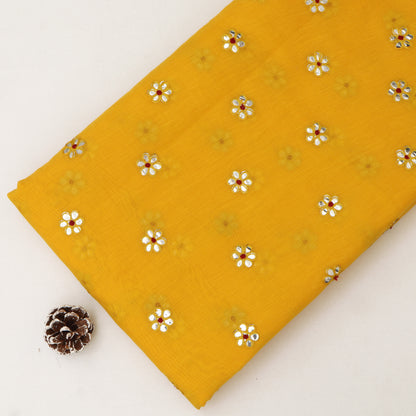 Chanderi Booti  Fabric