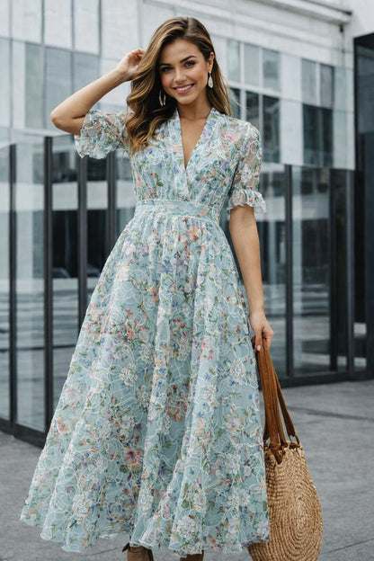 Chiffon Embroidery Fabric