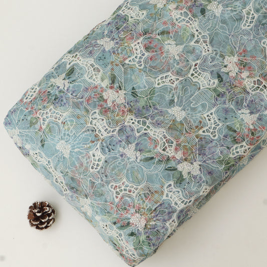 Chiffon Embroidery Fabric