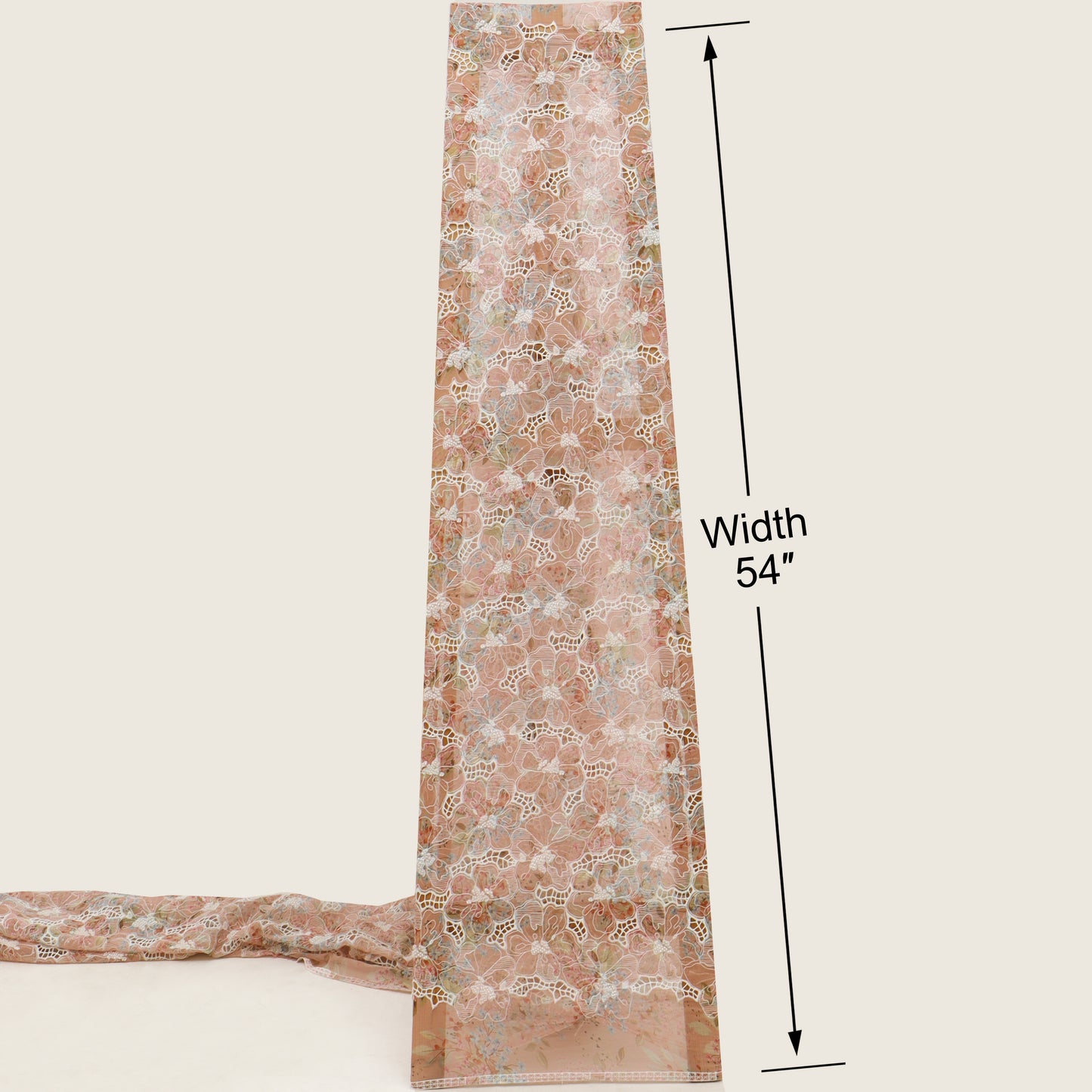 Chiffon Embroidery Fabric