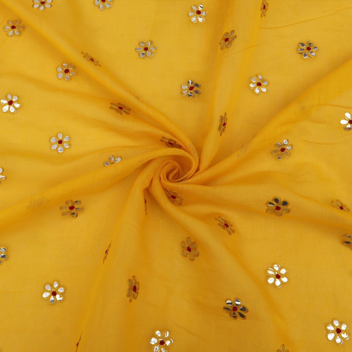 Chanderi Booti  Fabric