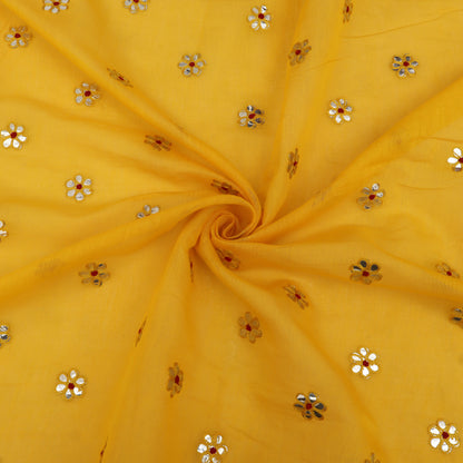 Chanderi Booti  Fabric