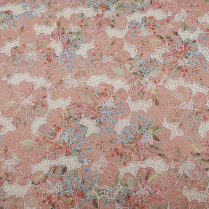 Chiffon Embroidery Fabric