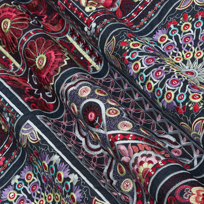 Denim Wear Multicolor Fabric