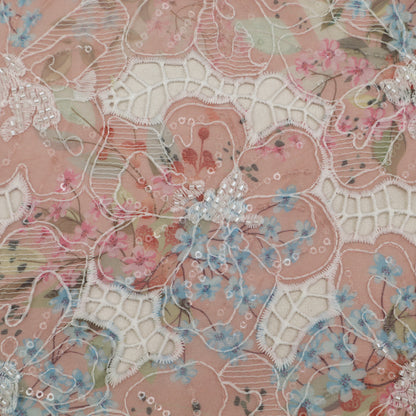 Chiffon Embroidery Fabric