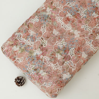 Chiffon Embroidery Fabric