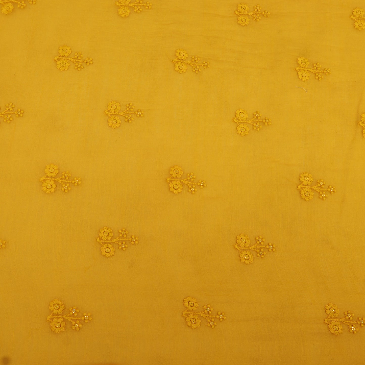 Chanderi Embroidery Fabric