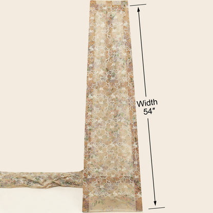 Chiffon Embroidery Fabric