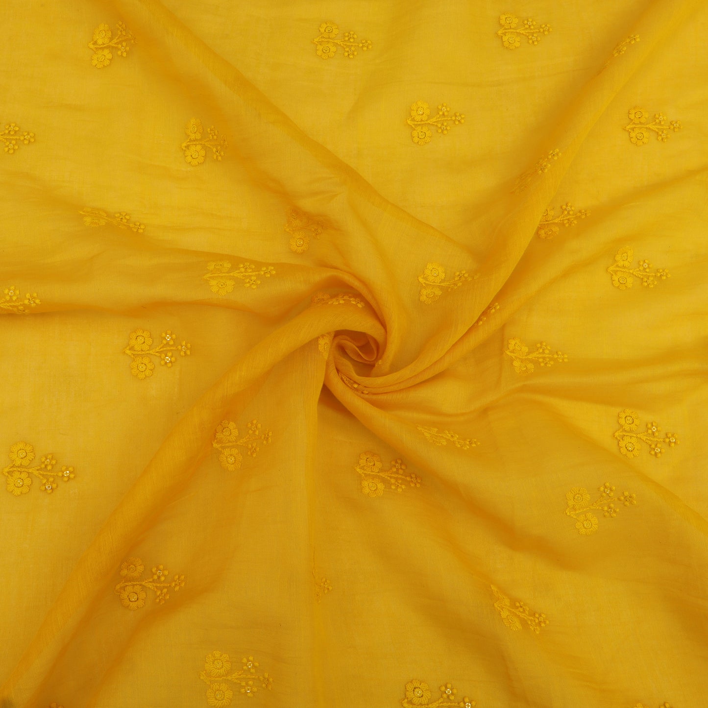 Chanderi Embroidery Fabric