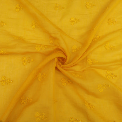 Chanderi Embroidery Fabric