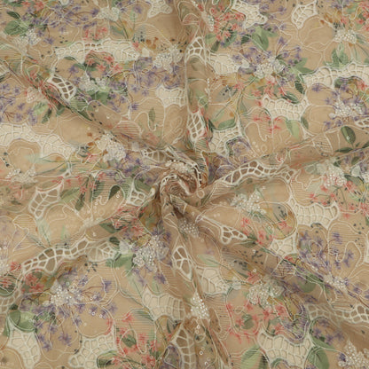 Chiffon Embroidery Fabric