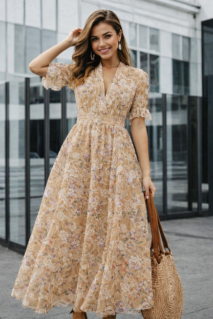 Chiffon Embroidery Fabric