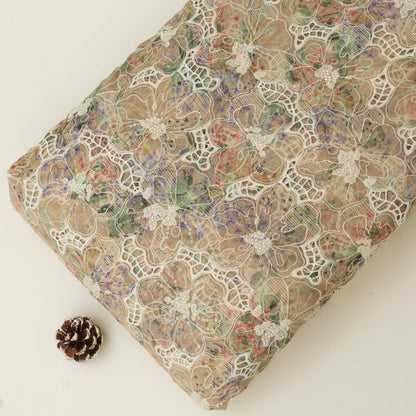 Chiffon Embroidery Fabric