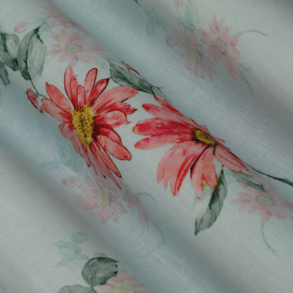 Colored Color Glace Cotton Print Fabric