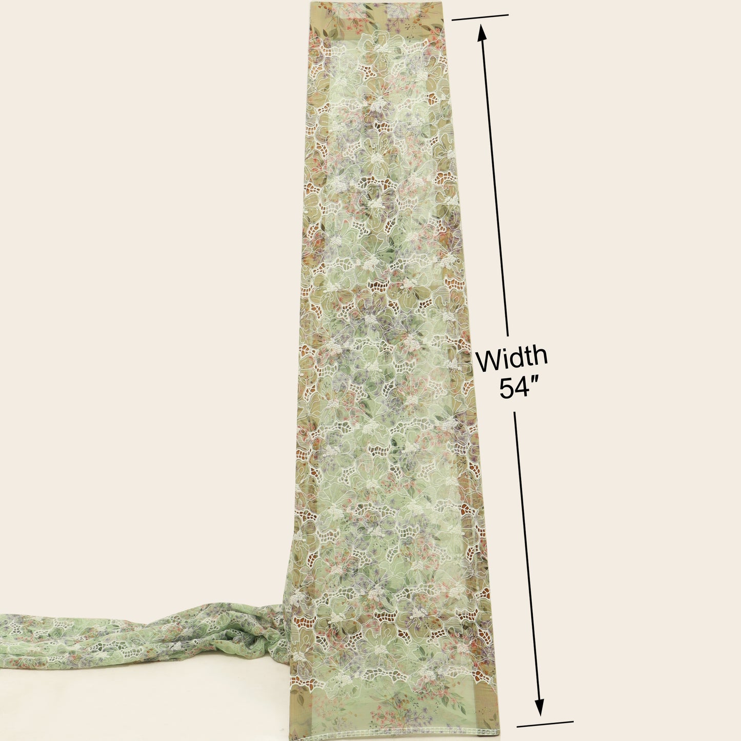 Chiffon Embroidery Fabric