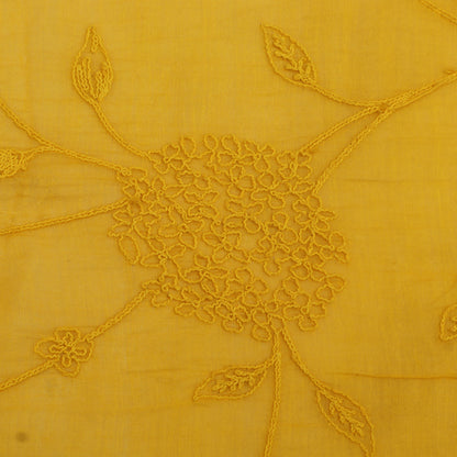 Chanderi Embroidery Fabric