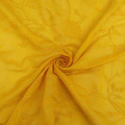 Chanderi Embroidery Fabric